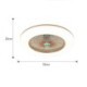 3-Speed Trichromatic Dimming LED Fan Ceiling Light with Remote Control