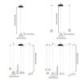 Crystal Chandelier Light Home Lighting Living Room Dining Room Lamp Modern Pendant Light