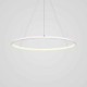 60cm/80cm Modern LED Pendant Light Circle Lamp