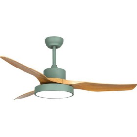 LED Ceiling Fan with 3 Blades and Remote Control