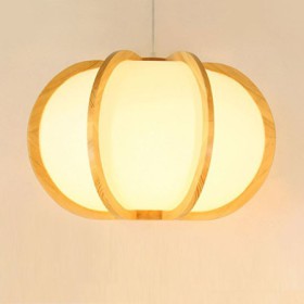 Modern Round Pendant Light Living Room Bedroom Study Light Creative Pumpkin Pendant Light