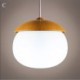 4 Designs Dining Room Living Room Bedroom Lighting DIY Light Modern Simple Fashion Metal Glass Pendant Light (Forest Night)