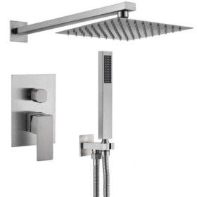 Concealed Installation Shower Set with Stainless Steel Shower Faucet System