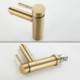 Bathroom Faucet Face Basin Mixer Tap in Brushed Gold Stainless Steel