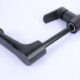 Chrome/Black Lift Pull-Out Basin Faucet Brass Countertop Mixer Tap (Short)