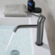 Gun Grey Bathroom Sink Faucet Copper Basin Mixer Tap Simplicity