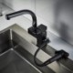Special Bathroom Sink Tap Elegant Black Basin Faucet