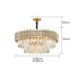 Living Room Study Modern Round Glass Chandelier Decorative Pendant Light