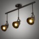 Countryside Rustic Iron Spotlight Vintage Ceiling Light