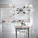 Iron Pendant Lamp Bedroom Living Room Modern Simple Satellite Pendant Light