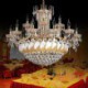 Dining Room Hotel Large Luxury Crystal Chandelier European Gold Ceiling Light