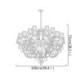 Bedroom Living Room Study Luxury European Style Crystal Chandelier Black Pendant Light