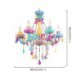 Bedroom Living Room Children Room European Colorful Crystal Chandelier Macaron Pendant Light