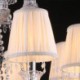 Bedroom Living Room Study Classic European Crystal Chandelier Ring Bells Pendant Light