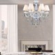 Unique White Jade Pendant Light Bedroom Living Room European Crystal Chandelier