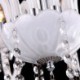 Unique White Jade Pendant Light Bedroom Living Room European Crystal Chandelier