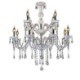 Unique European White Jade Pendant Light Living Room Bedroom Large Crystal Chandelier