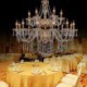 Bedroom Living Room Study Luxury Crystal Chandelier Golden European Threaded Arm Ceiling Light