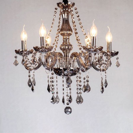 Living Room Hotel Rooms Elegant Crystal Chandelier European Style Glass Pendant Light