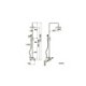 Bathroom Antique Rain Mixer Shower System with Hand Sprayer Shower Set