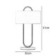 Creative Marble Base Desk Lamp Study Bedroom Gold Arc Table Lamp