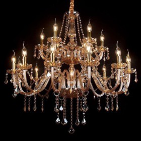 Bedroom Living Room Luxury Crystal Chandelier European Ceiling Light