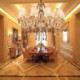 Large Crystal Chandelier Luxury European Pendant Light Bedroom Living Room