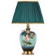 Simple Flower Counter Lamp Enamel Colorful Ceramic Table Lamp Study Room Living Room