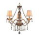 European Crystal Chandelier Elegant Pendant Light Bedroom Living Room