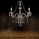 European Crystal Chandelier Elegant Pendant Light Bedroom Living Room