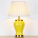 Simple Counter Reading Lamp Bedroom Living Room American Style Ceramic Table Lamp