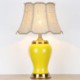Simple Counter Reading Lamp Bedroom Living Room American Style Ceramic Table Lamp