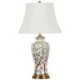 Ceramic Base Lighting Living Room Bedroom Light Emboss Glaze Lamp Contemporary Table Lamp