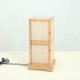 Creative Bamboo Desk Lamp Bedroom Study Room Decorative Lighting Square Table Lamp
