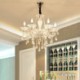 Elegant Pendant Light Living Room Dining Room European Crystal Chandelier