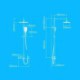 Shower Faucet Set in Brass with Invisible Tub Filler Mixer Tap