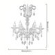 Dining Room Living Room Modern European Crystal Chandelier Simple Pendant Light