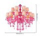 Bedroom Living Room Large Crystal Chandelier European Romantic Pendant Light