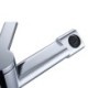 Chrome/Black Modern Bathroom Sink Faucet Rotatable Basin Tap Single Handle Tap