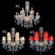 Luxury Pendant Light Bedroom Living Room Large European Crystal Chandelier