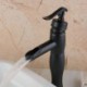 Oil-rubbed Bronze Bathroom Sink Faucet with Antique Sink Tap