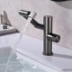 ORB Finished Bathroom Basin Faucet Luxury Sink Tap Jade And Brass Faucet