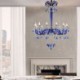 Elegant Pendant Light Bedroom Living Room European Crystal Chandelier