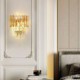 Modern K9 Crystal Wall Lamp Bedroom Living Room Crystal Wall Light Wall Sconce