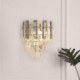 Crystal Wall Light For Bathroom Bedroom Hallway European Wall Sconces