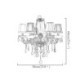 Kids Room Bar Large Colorful Crystal Chandelier European Pendant Light