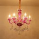 Elegant Pendant Light Living Room Dining Room European Crystal Chandelier