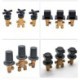Contemporary Widespread Waterfall Bathroom Sink Faucet with Two Handles (Wall Mount)