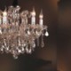 6 Light Amber Colored Crystal Chandelier Ceiling Light Luxury Crystal Chandelier (Dance Of Romance)