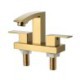 Gold/Nickel Brushed/Black/Chrome 2-Handle Widespread Bathroom Sink Faucet